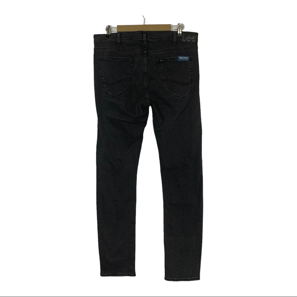 Lee Spray On Power Stretch Jeans Black Wash Exclusive - Picture 4 of 9